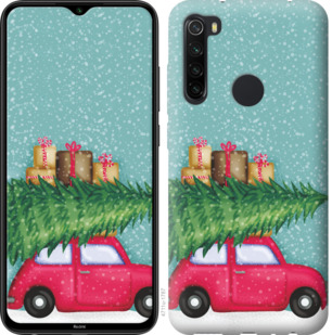 

Чохол Машина з подарунками на Xiaomi Redmi Note 8 867607
