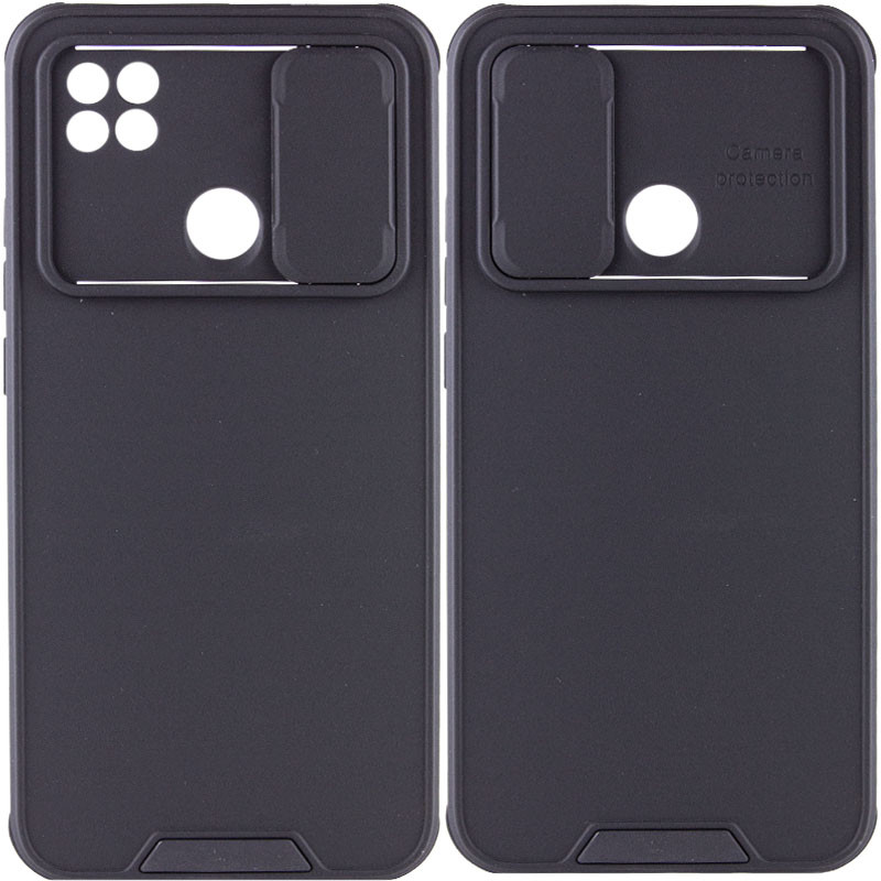 

TPU+PC чохол Lens series на Xiaomi Redmi 9C (Чорний) 1213078