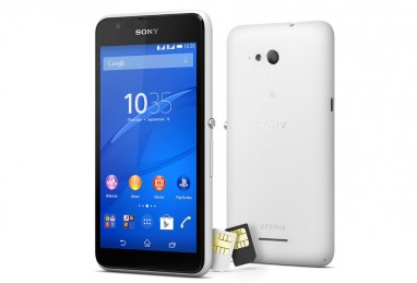 Симпатичный смартфон Sony Xperia E4 Dual