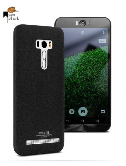 Пластиковая накладка IMAK Cowboy series для Asus Zenfone Selfie （ZD551KL) (Черный)