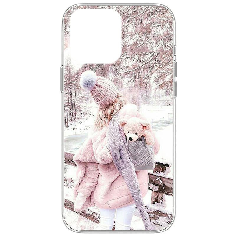 

TPU чохол Winter story на Apple iPhone 11 Pro (5.8") (Girl and bear) 1216868