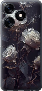 Чехол Розы 2 для Tecno Spark 10