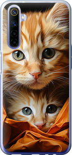 Чехол Котики 2 для Realme 6