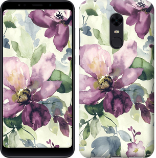 

Чехол Цветы акварелью для Xiaomi Redmi 5 Plus 631970