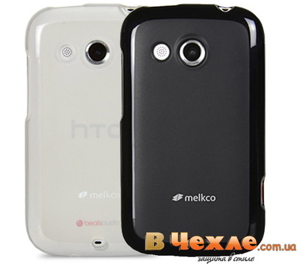 #TPU чехол Melkco Poly Jacket для HTC Desire C (+ мат.пленка)