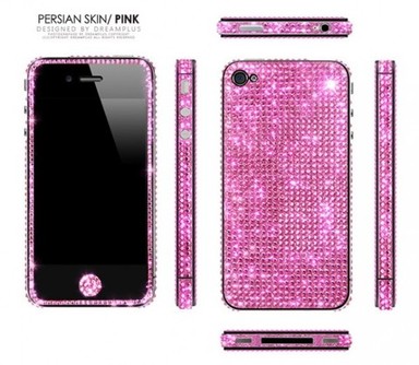 Фото # Наклейка Dreamplus Persian Skin Series для Apple iPhone 4S (Розовый) в магазине vchehle.ua