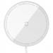 БЗП Baseus Simple Mini3 Magnetic Wireless Charger 15W (CCJJ0400) (Silver)