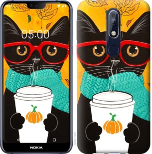 

Чехол Осенний кот для Nokia 3.2 741596
