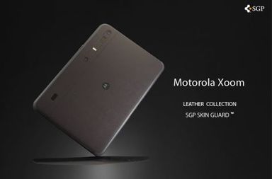Защитная наклейка SGP (коричневая кожа) для Motorola XOOM