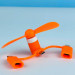 Вентилятор Mobile 3in1 (Micro/Lightning/Type-C) (Orange) в магазине vchehle.ua