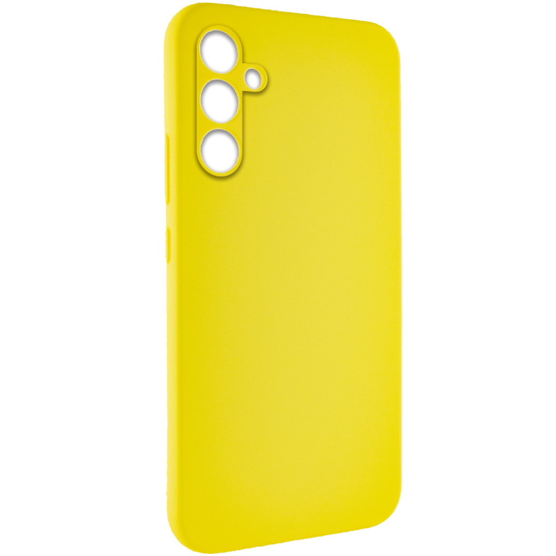 Фото Чехол Silicone Cover Lakshmi Full Camera (AAA) для Samsung Galaxy A54 5G (Желтый / Yellow) на vchehle.ua