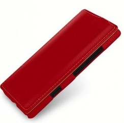 Фото #Кожаный чехол (флип) TETDED для Nokia Lumia 520/525 (Красный / Red) в магазине vchehle.ua