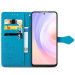 Шкіряний чохол (книжка) Art Case з візитницею на Xiaomi Redmi Note 8T (Синій) в магазині vchehle.ua