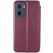 Фото Кожаный чехол-книжка Classy для Motorola Moto G05 / E15 (Бордовый) на vchehle.ua