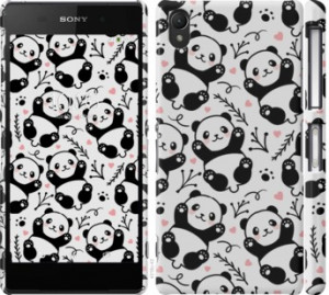 Чохол Панди на Sony Xperia Z2 D6502/D6503