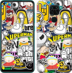 

Чохол Popular logos для Xiaomi Redmi Note 9 932077