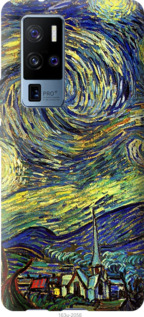 

Чехол Винсент Ван Гог. Звёздная ночь для Vivo X50 Pro Plus 1570563