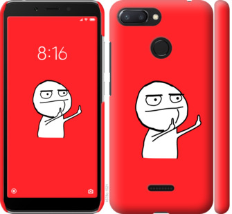 

Чехол Мем для Xiaomi Redmi 6 811741