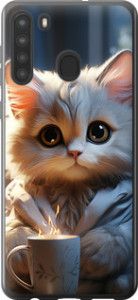 Чехол White cat для Samsung Galaxy A21
