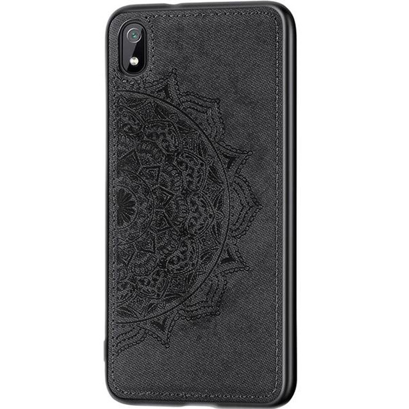 

TPU+Textile чехол Mandala с 3D тиснением для Samsung Galaxy A10 (A105F) (Черный) 718017