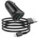 Фото АЗУ Hoco Z39 Farsighted QC3.0 18W (2USB-A) + кабель USB to Lightning (Черный) на vchehle.ua