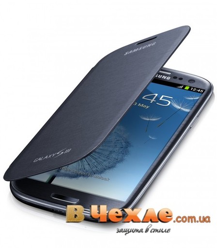 Оригинальный чехол Flip Cover (EFC-1G6FSECSTD) для Samsung i9300 Galaxy S3