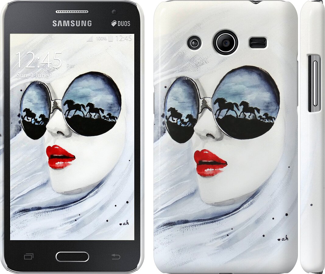 

Чохол Дівчина аквареллю на Samsung Galaxy Core 2 G355 89749