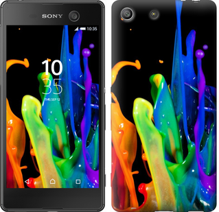 

Чехол брызги краски для Sony Xperia M5 381386