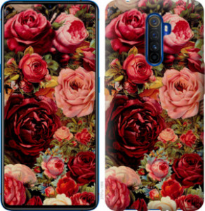 Чехол Цветущие розы для Realme X2 Pro