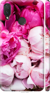 Чехол Розовые пионы для Huawei P Smart Plus