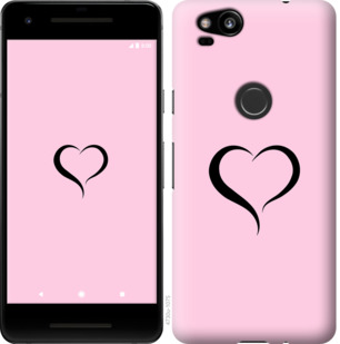 

Чохол Серце 1 на Google Pixel 2 899773