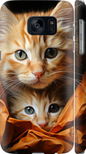 Чехол Котики 2 для Samsung Galaxy S7 G930F