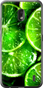 Чохол Зелені часточки лимона на Nokia 2.2