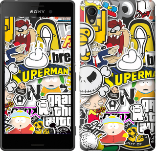 

Чехол Popular logos для Sony Xperia M4 Aqua E2312 628014