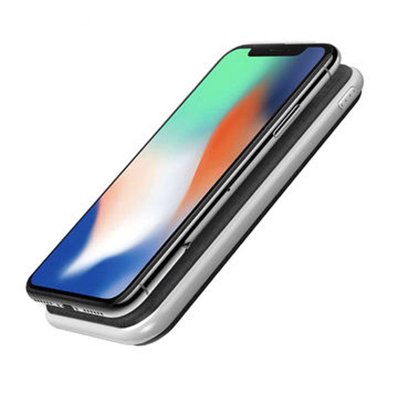 Фото Портативное беспроводное ЗУ GOLF W1 с выходом Lightning / MicroUSB + кабель MicroUSB (5000 mAh) (Черный) в магазине vchehle.ua