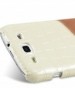 Купити Шкіряна накладка Melkco Mix and Match на Samsung i9300 Galaxy S3 (White Croco / Vintage Brown) на vchehle.ua