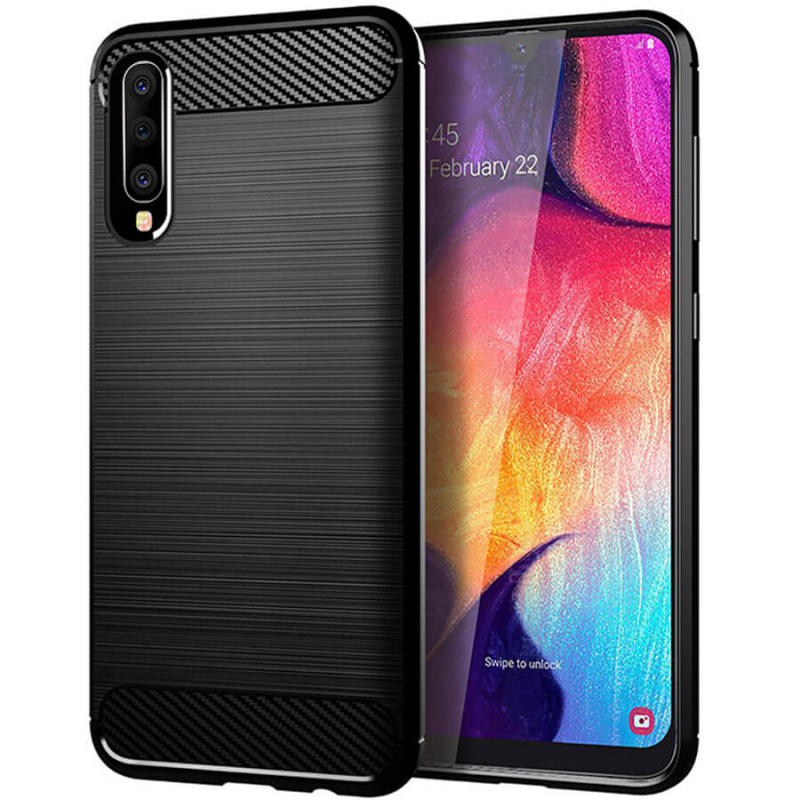 

TPU чохол Slim Series для Samsung Galaxy A50 (A505F) (Чорний) 707801