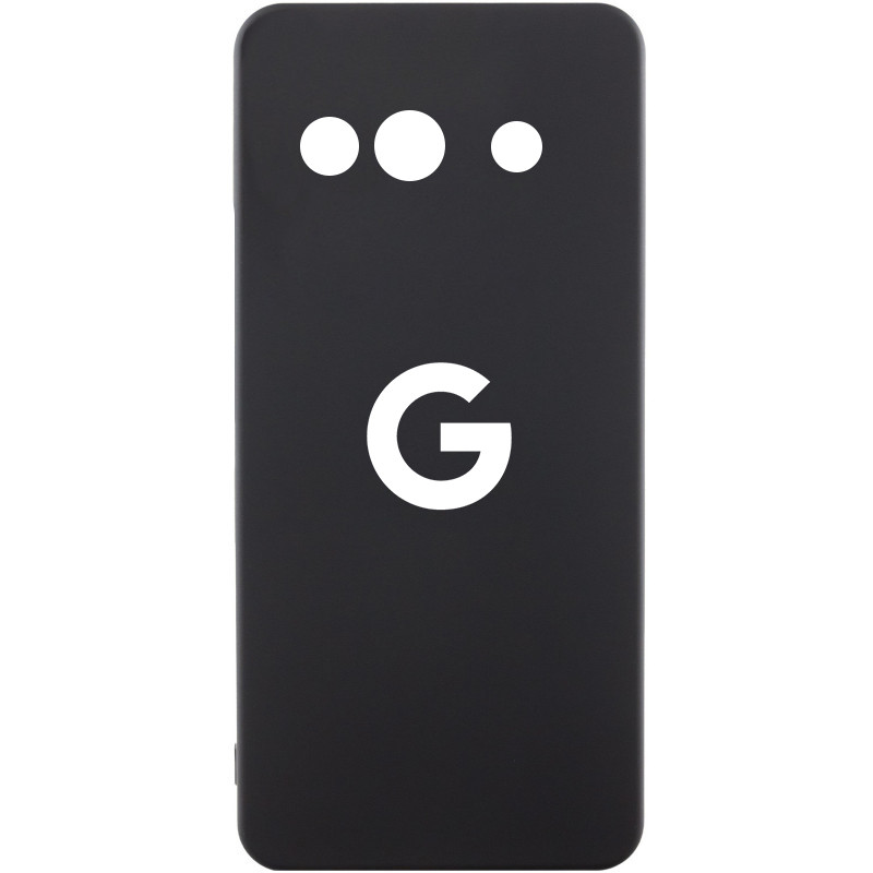 Чехол Silicone Cover Lakshmi Full Camera (AA) with logo для Google Pixel 9a (Черный / Black)