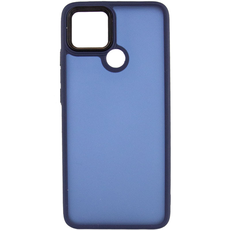 Фото Чохол TPU+PC Lyon Frosted на Oppo A15s / A15 (Navy Blue) на vchehle.ua
