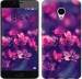 Чехол Пурпурные цветы для Meizu M3