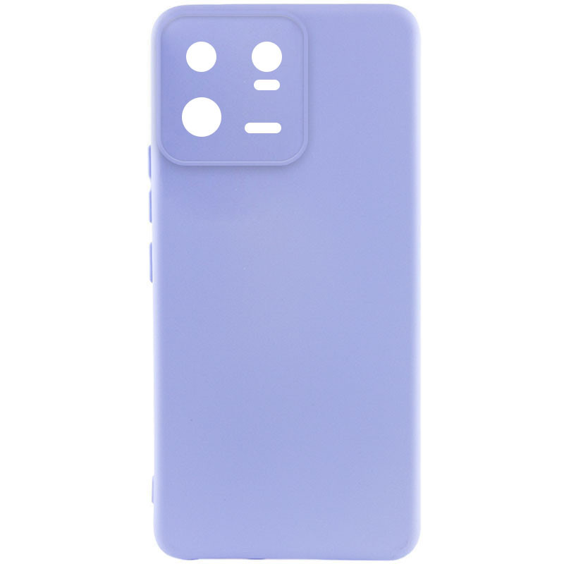 Чехол Silicone Cover Lakshmi Full Camera (A) для Xiaomi 13 Pro (Сиреневый / Dasheen)