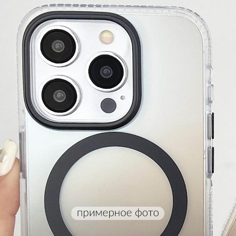 Фото Чехол TPU+PC Phantom with Magnetic Safe для Apple iPhone 16e (6.1") (Black) в магазине vchehle.ua