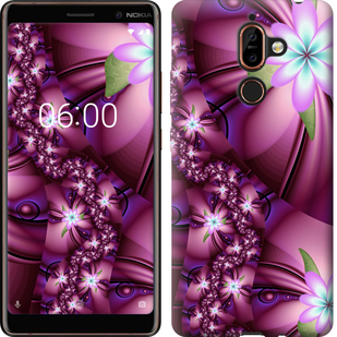 

Чохол Цветочная мозаика для Nokia 7 Plus 601322