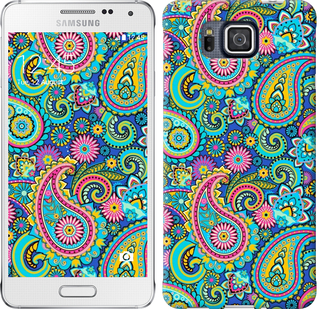 

Чехол индийский огурец для Samsung Galaxy Alpha G850F 595081