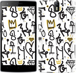 

Чехол Graffiti art для OnePlus 1 745642