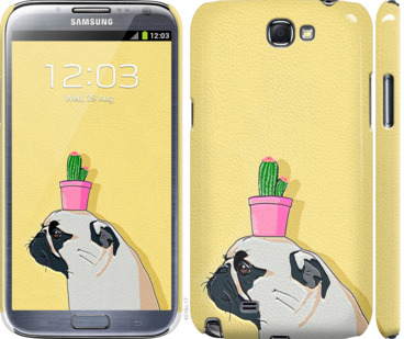 

Чохол Мопс з кактусом на Samsung Galaxy Note 2 N7100 795407