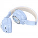 Фото Накладные беспроводные наушники Hoco W50 Cute fun (Blue) на vchehle.ua
