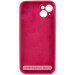 Чехол Silicone Case Full Protective (AA) NO LOGO для Apple iPhone 16 (6.1") (Красный / Rose Red) в магазине vchehle.ua