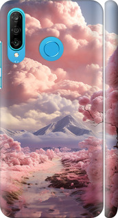 

Чехол Розовые облака для Huawei P30 Lite 1645166