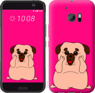 

Чохол Веселий мопс на HTC 10 933588